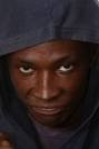 evil black man