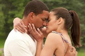 jumping the broom kiss