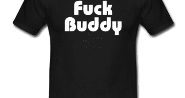 Black-Fuck-Buddy-Men-s-Tees